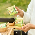 Fairy Coffee Green tea Coconut Oil Scrub Gluta Soap - Image 2