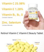 APLB Retinol Vitamin C Vitamin E Beauty Tablet 500mg x 30 Tablets - Image 3