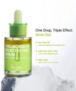 PURITO Azelaic Acid 10% Kojic Tea Tree Serum 30ml - Image 3