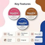 Vaseline Lip Therapy Petroleum Jelly Rosy Lips 20g - Image 3